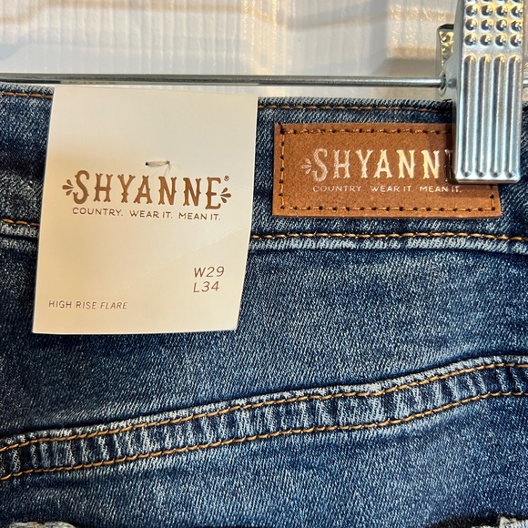 New Shyanne High Rise Flare Jeans - Picture 3 of 6